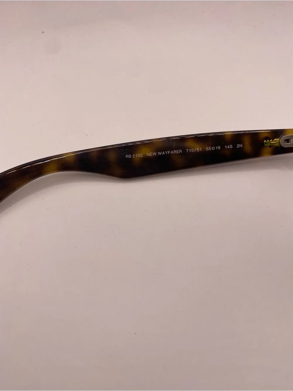 Ray-Ban New Wayfarer Classic RB2132 Tortoise Sunglasses 55mm